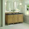 James Martin Vanities 60'' Double Vanity, Light Natural Oak w/ 3 CM Charcoal Soapstone Quartz Top 424-V60D-LNO-3CSP - alternate 5